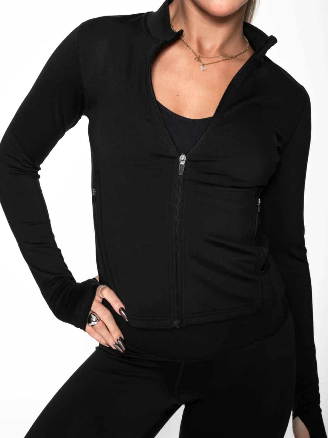 Smooth Zip Jacket