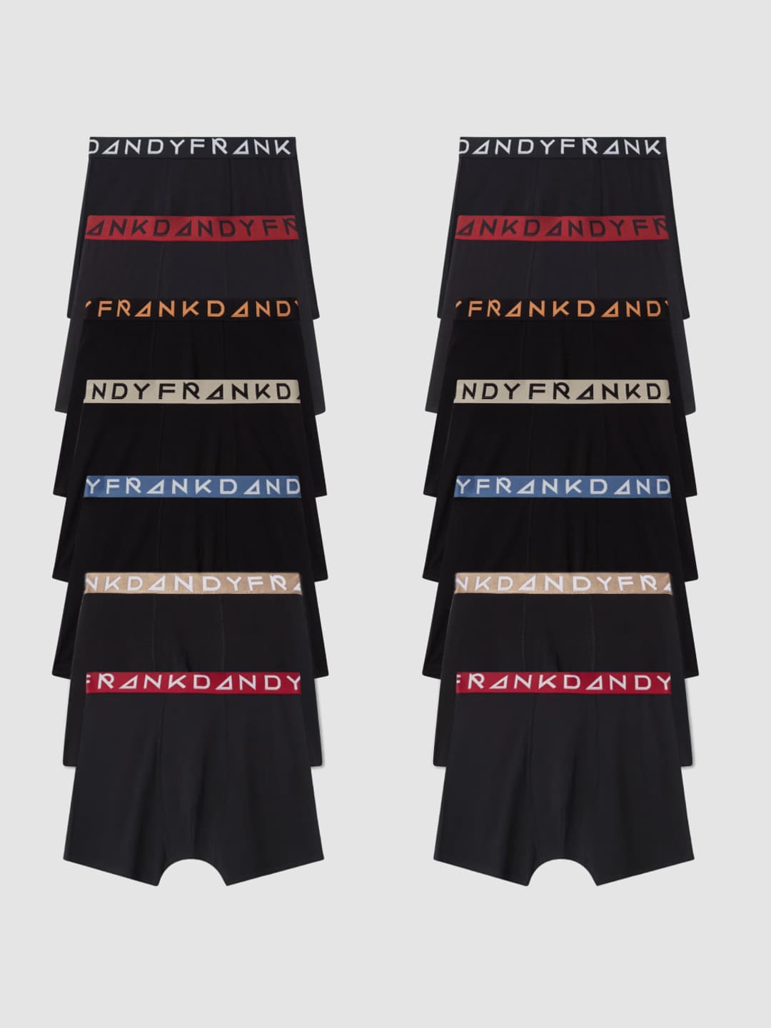 14-Pack Solid Boxer Mix