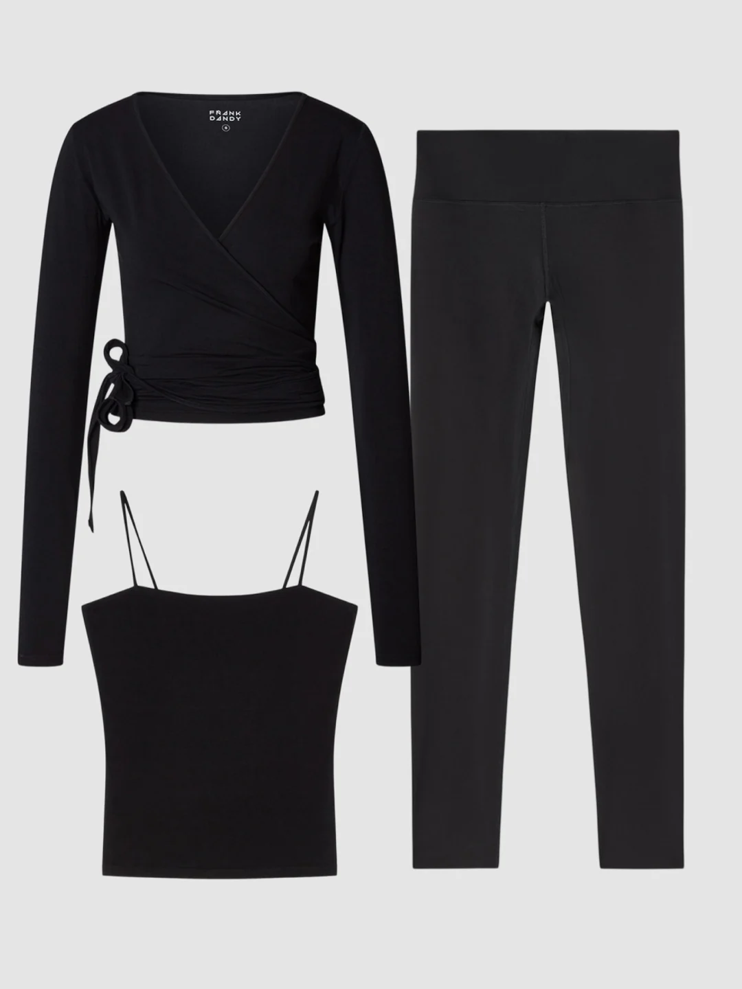 4-Piece Black Set