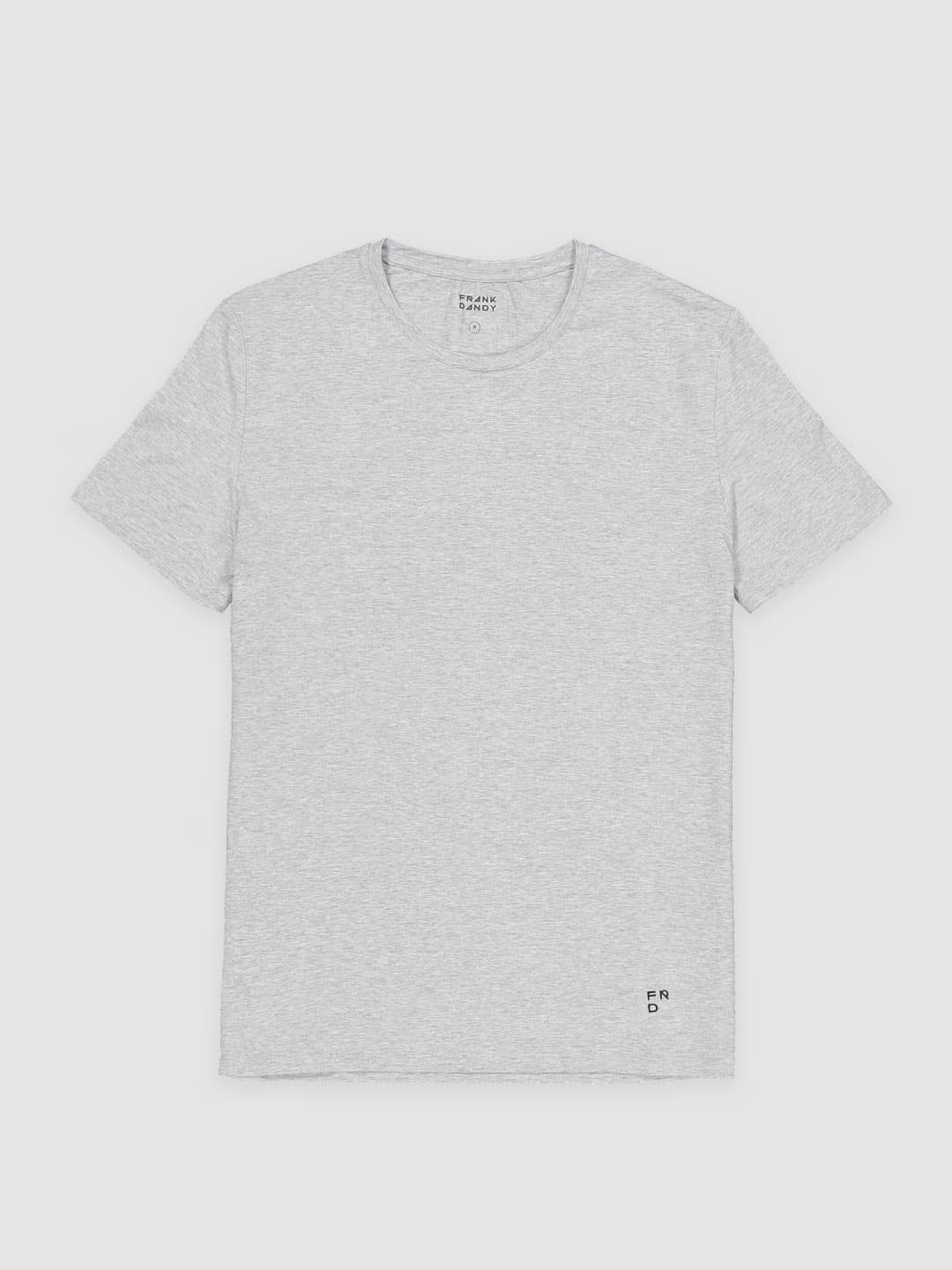 Bamboo Tee Grey Melange