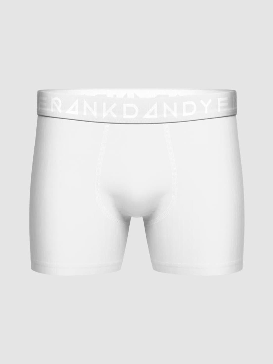 Solid Boxer (White), Men's Underwear, Frank Dandy