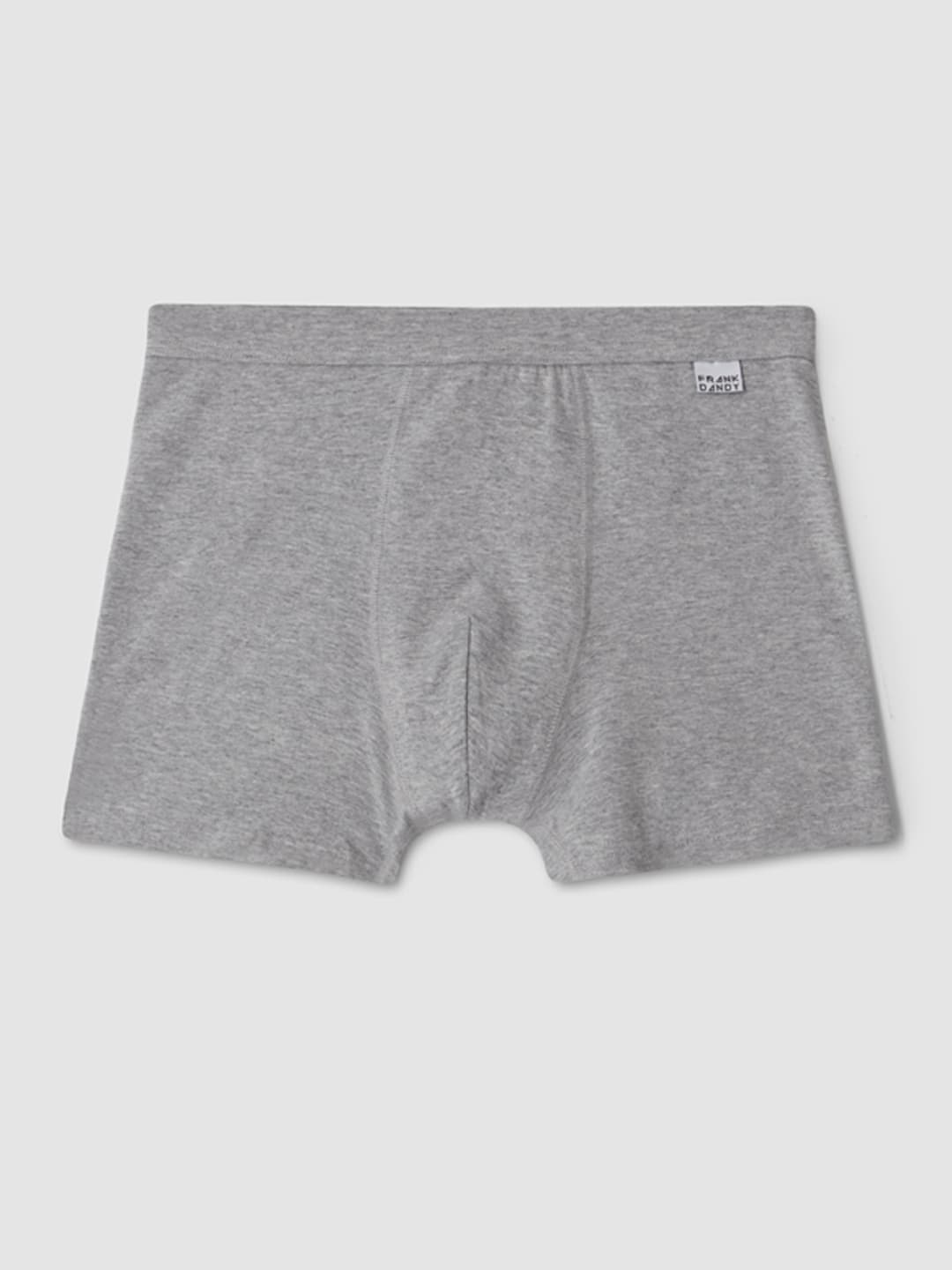 Bamboo Boxer Grey Melange