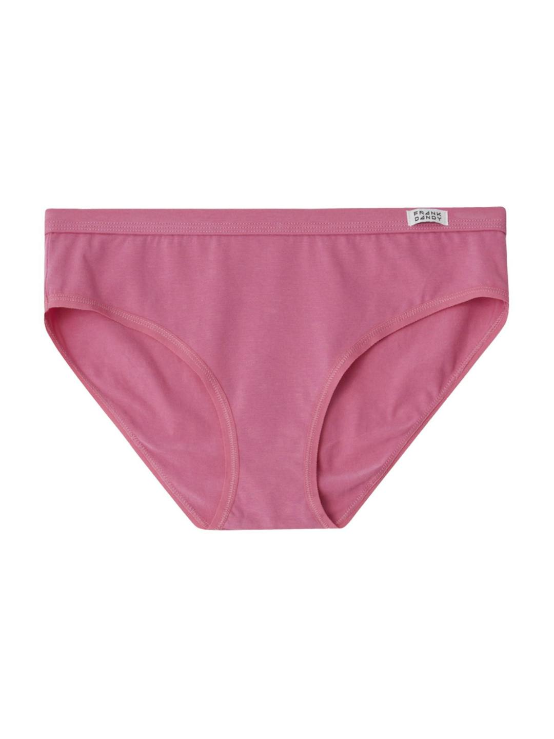 JHKKU Women's Bamboo Fiber Pink Peaches Underwear Classic Briefs