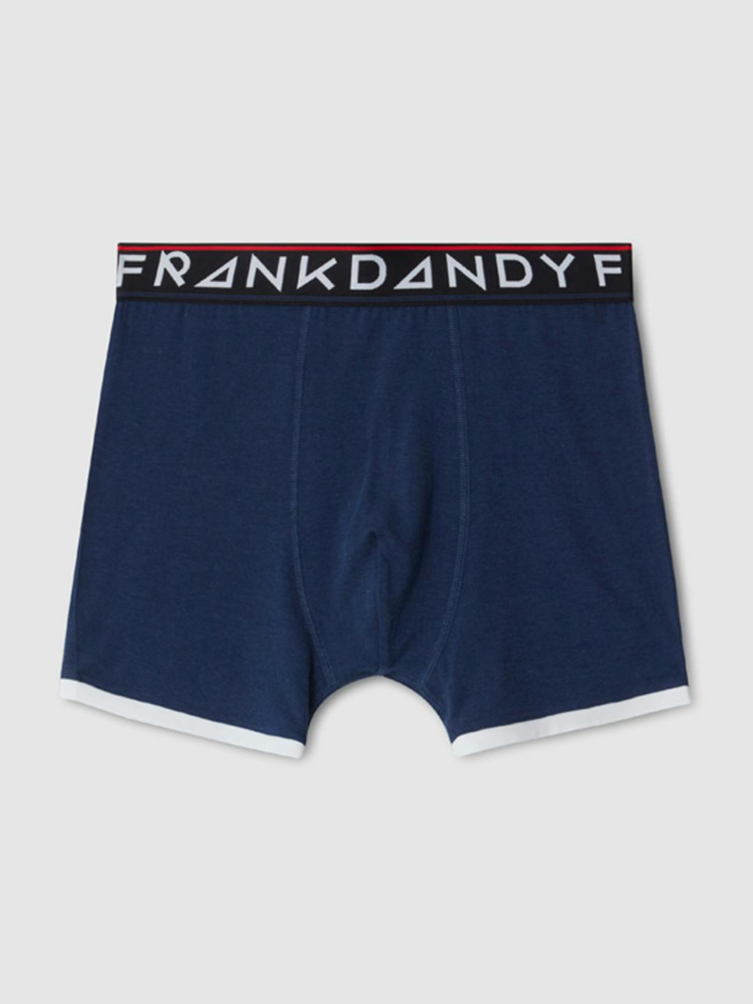 Solid Boxer - Black, Men's Underwear, Frank Dandy