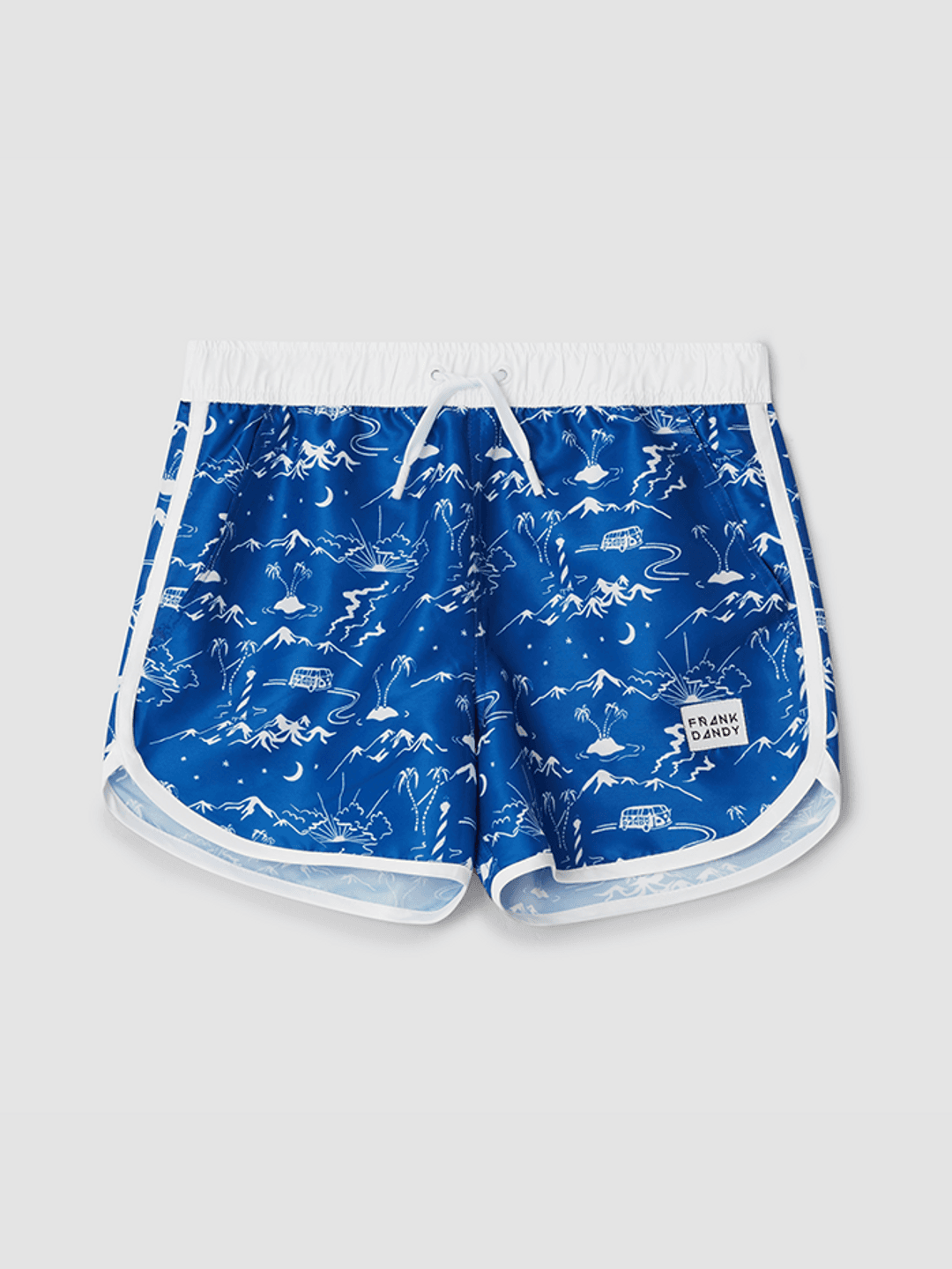 Junior St Paul Swim Shorts Hawaii Blue