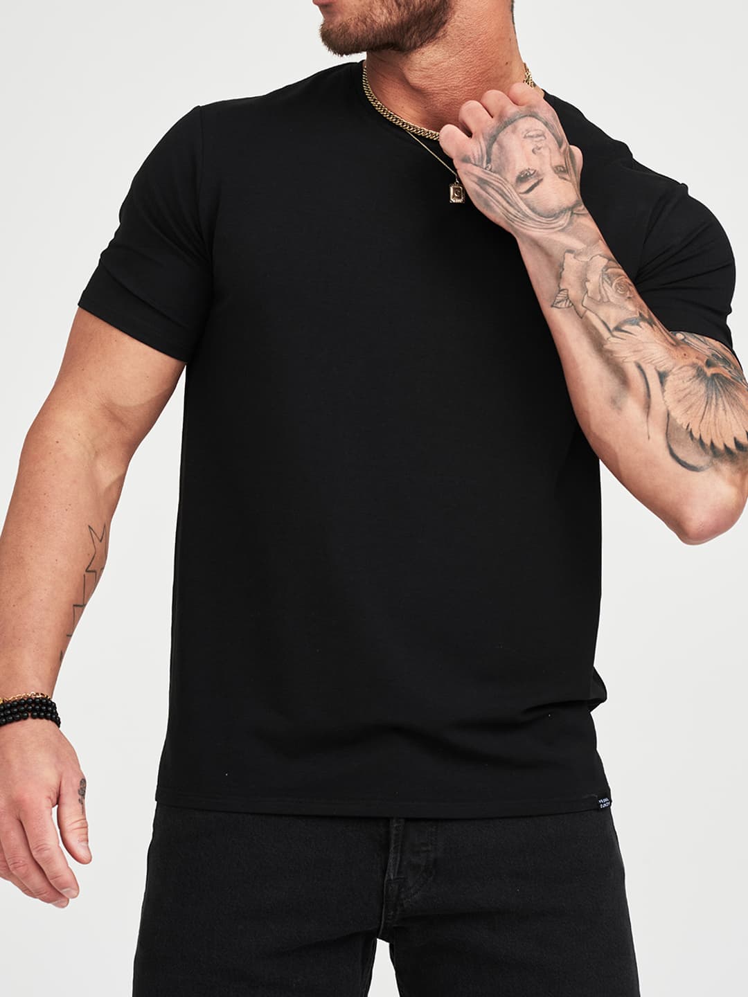 Bamboo Tee Black