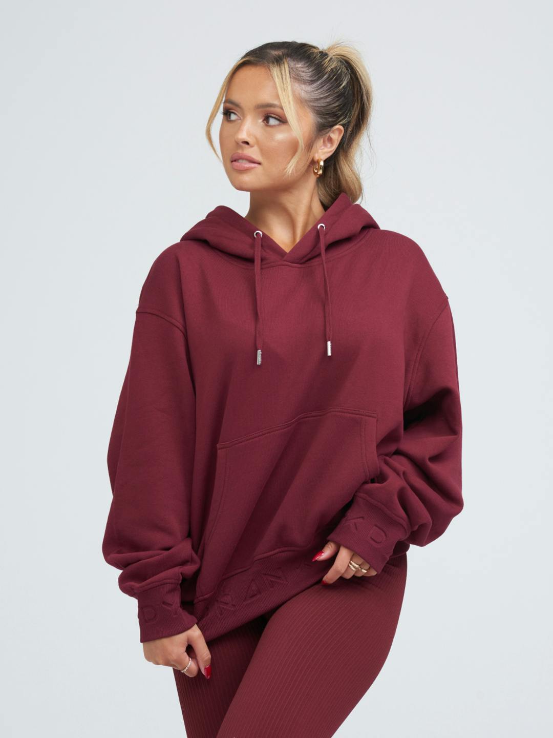 Burgundy Hoodie