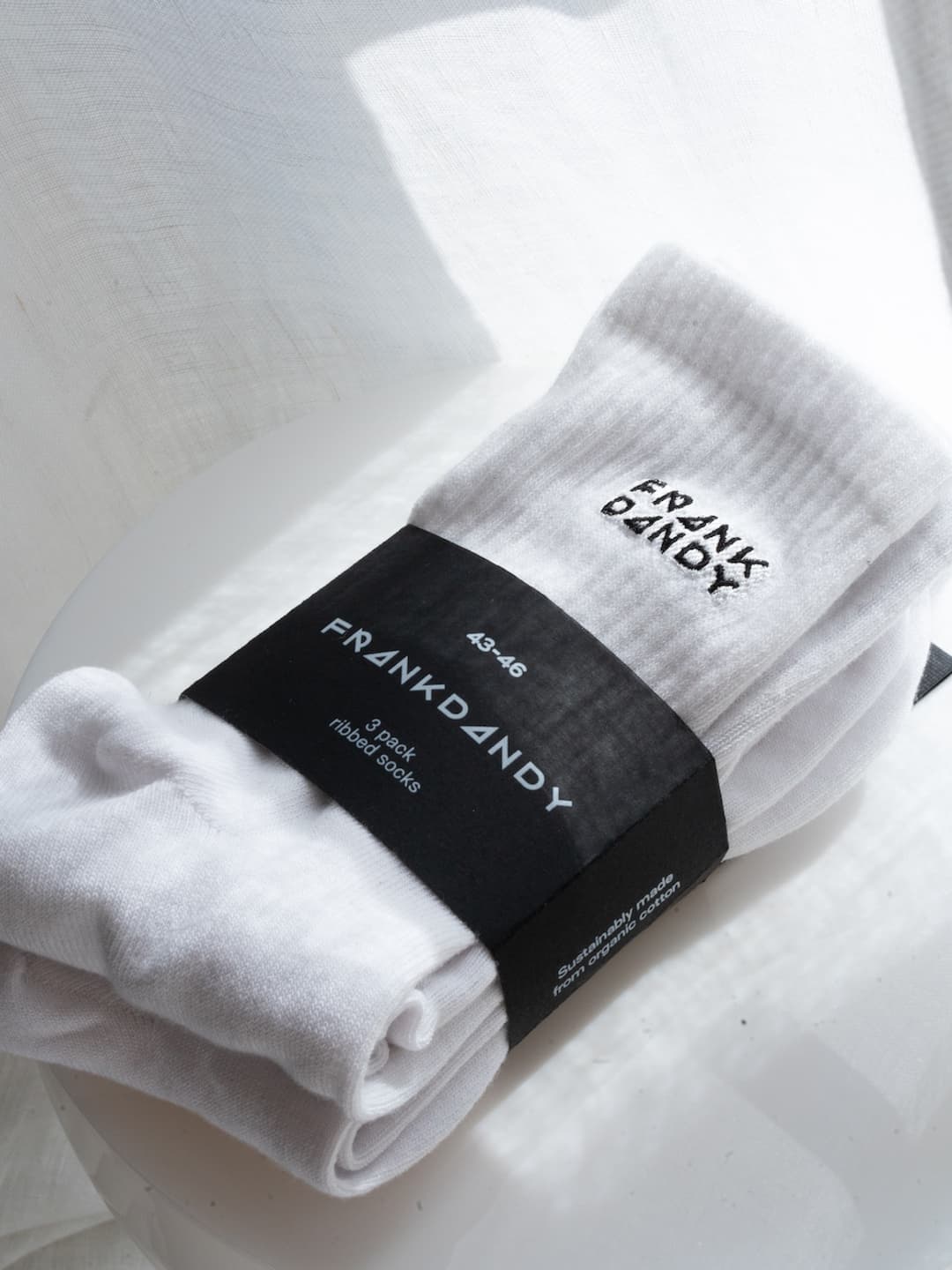 3-pack Logo Ribbed Sock