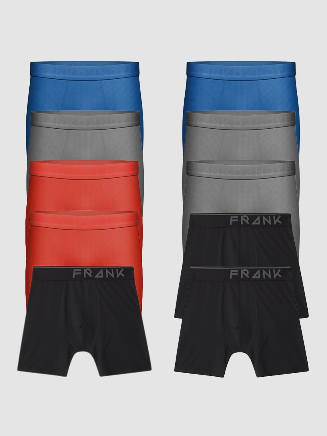 10-Pack Active Long Boxers Mix