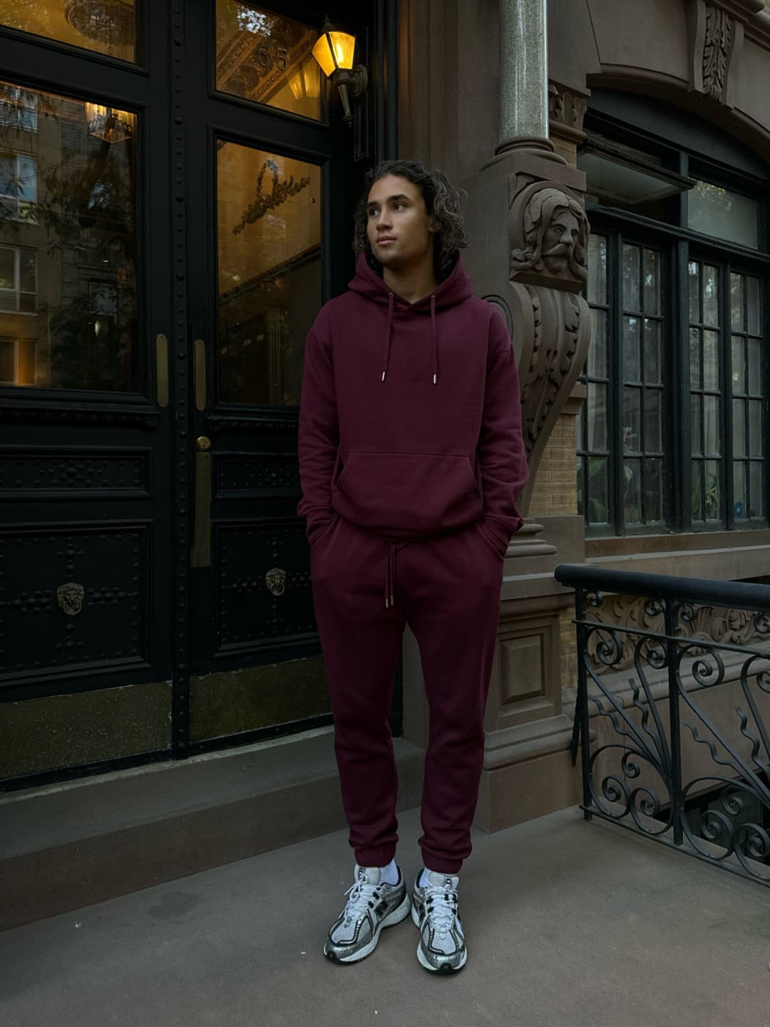 Burgundy Sweatpants