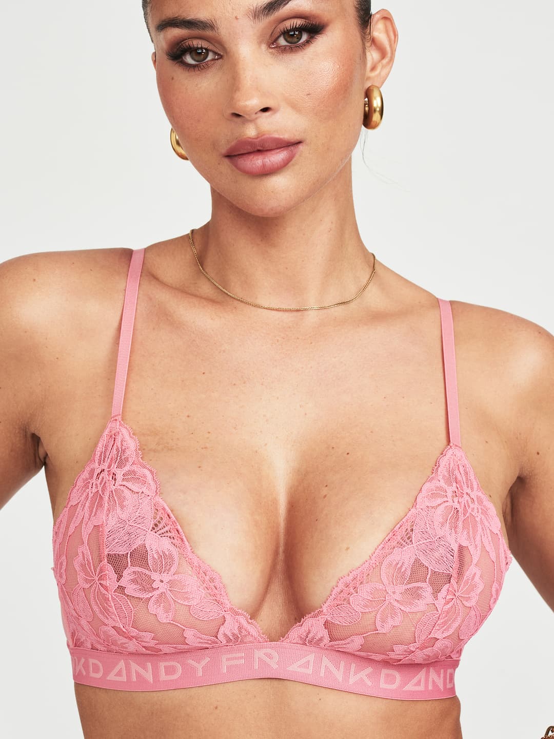 Lace Logo Bra