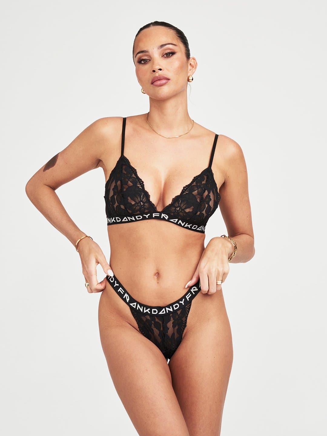 Fab-u-Lace Logo Thong