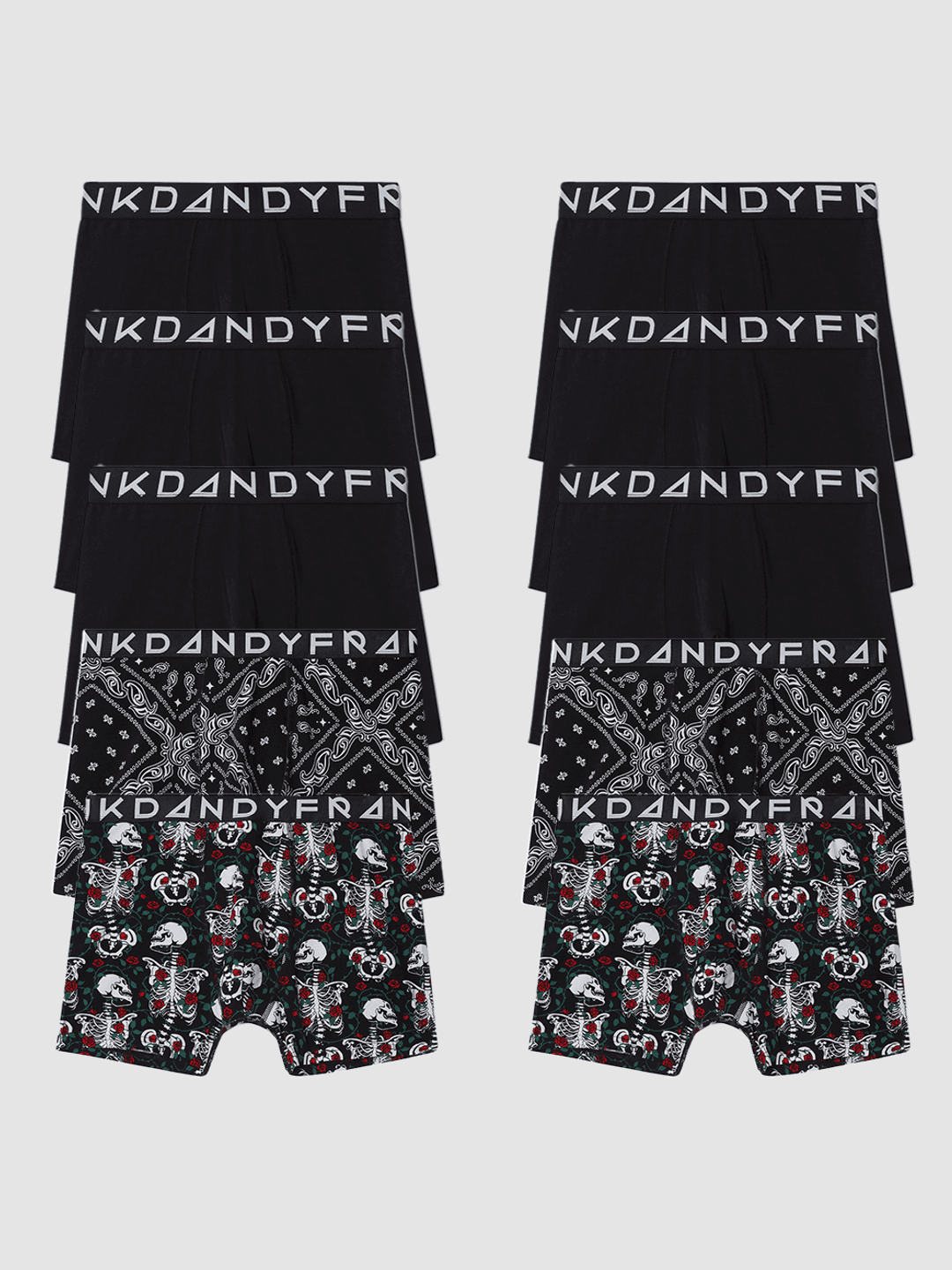 10-Pack Bonefide Lover Boxer