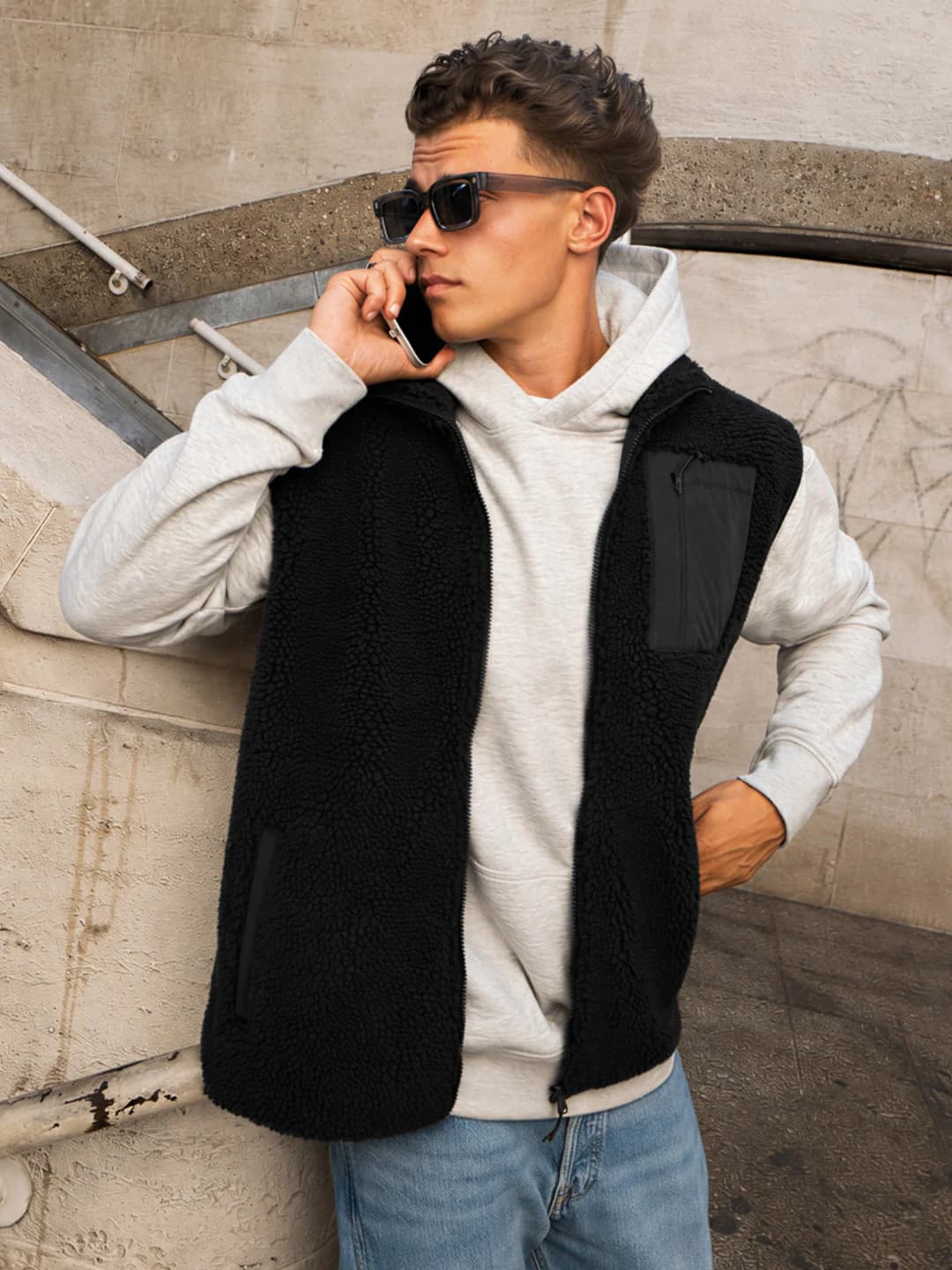 Pile Fleece Vest