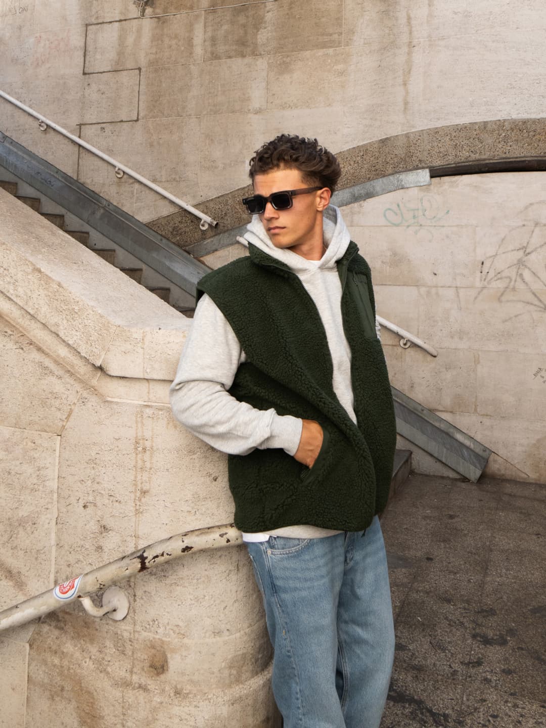 Pile Fleece Vest