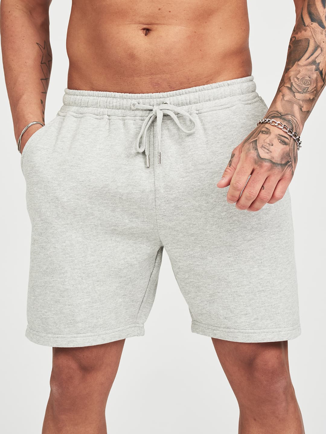 Men's Sweat Shorts Light Grey