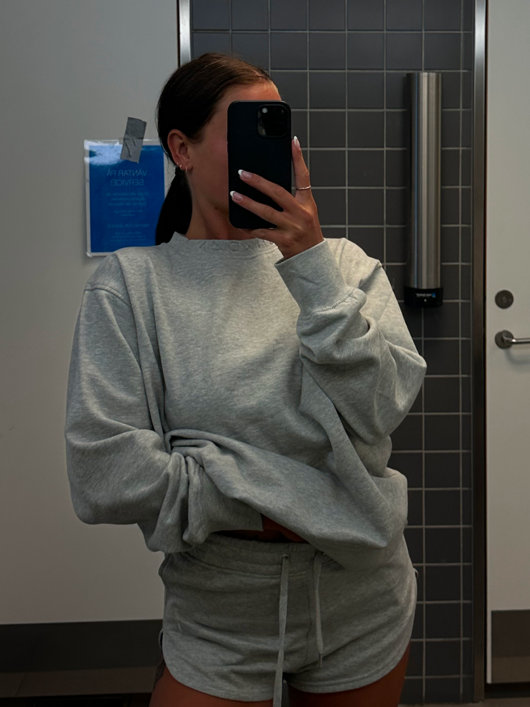 Women's Sweatshirt Light Grey