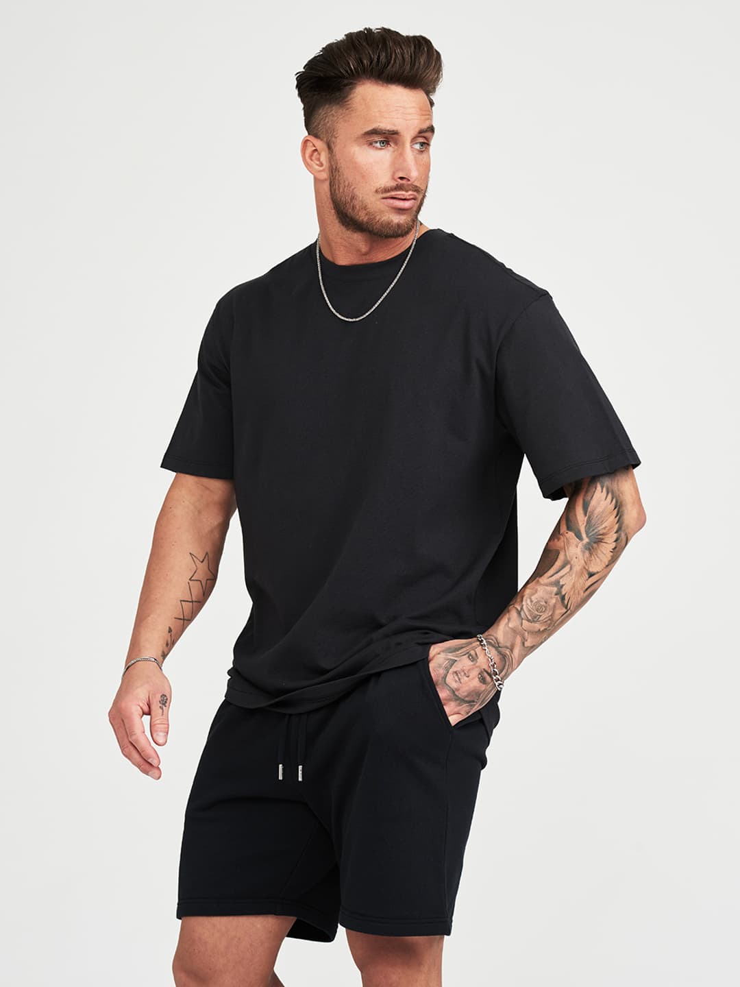 Tee Loose Fit Black