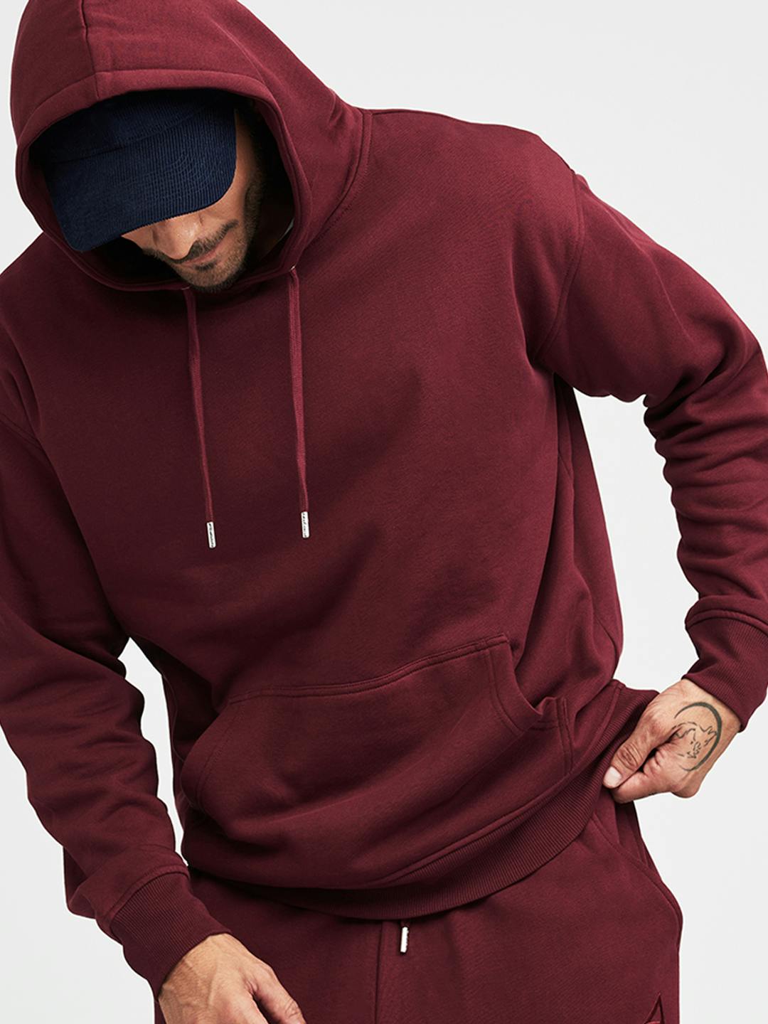 Burgundy Hoodie