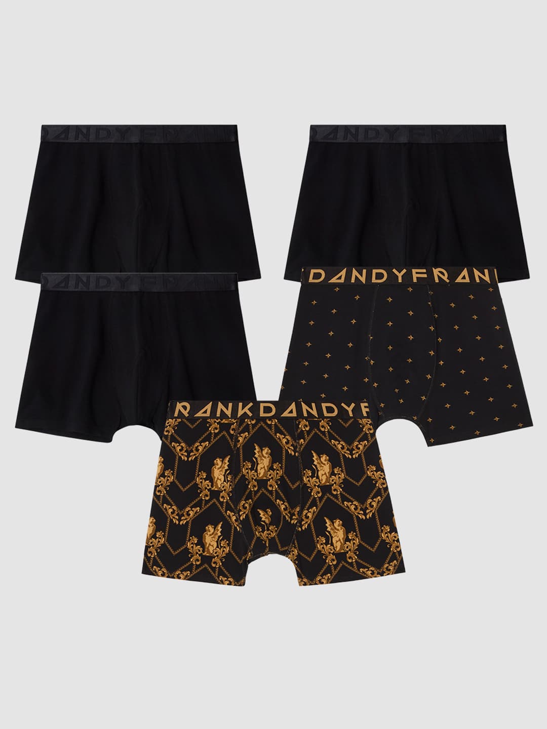 5-Pack Gold Fever Boxer