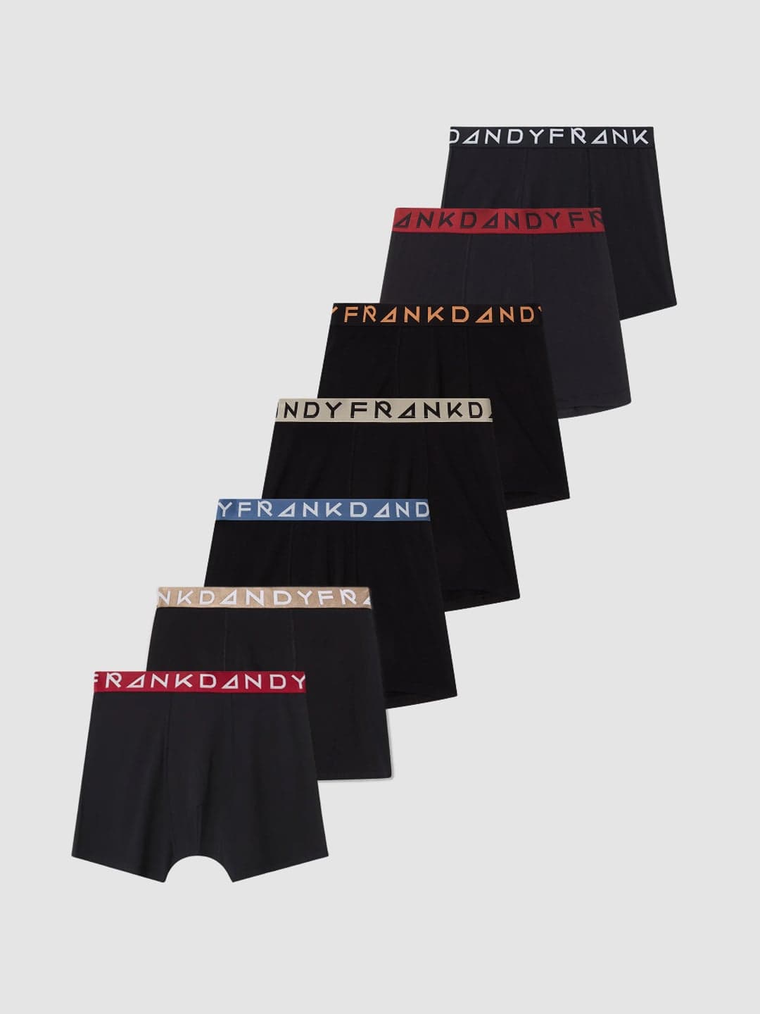 7-pack Solid Cotton Boxer