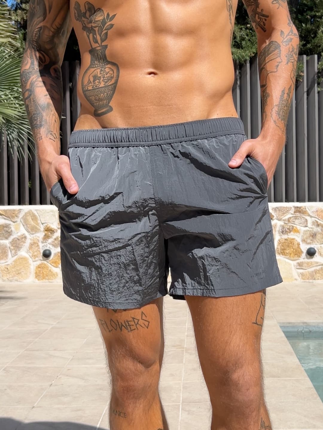 Steel Swim Shorts