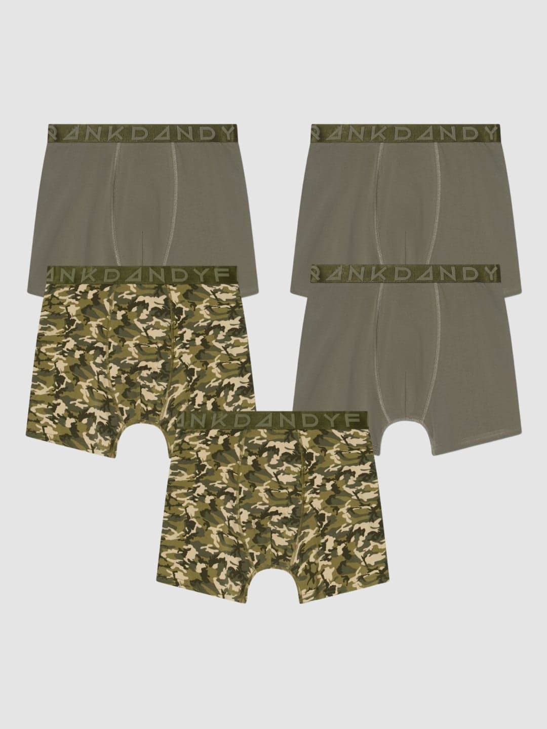 5-Pack Camo boxer