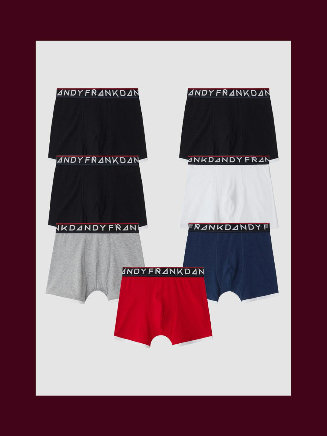 7-Pack Mixed St Paul Boxers