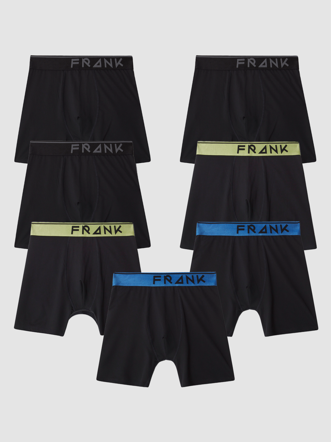 7-Pack Active Long Boxers