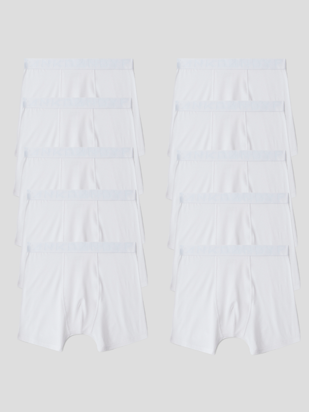 10-pack White Tencel Boxers