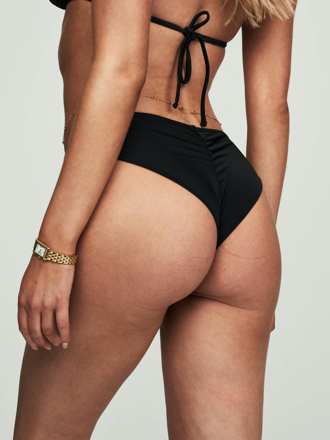 Brazilian Bikini Bottom Black